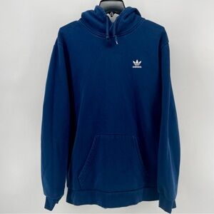 Adidas Men’s Sweatshirt Navy Blue Cotton M